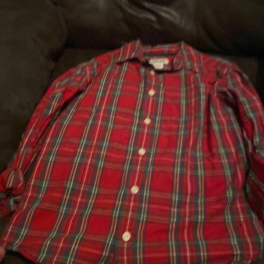 Kids 8-10 button up shirt